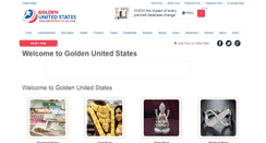 Desktop Screenshot of goldenunitedstates.com